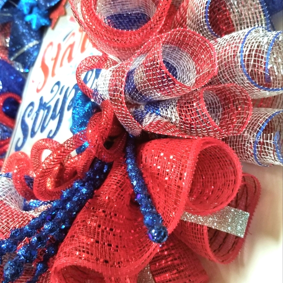 4th of July Wreath - Picture 3 of 5